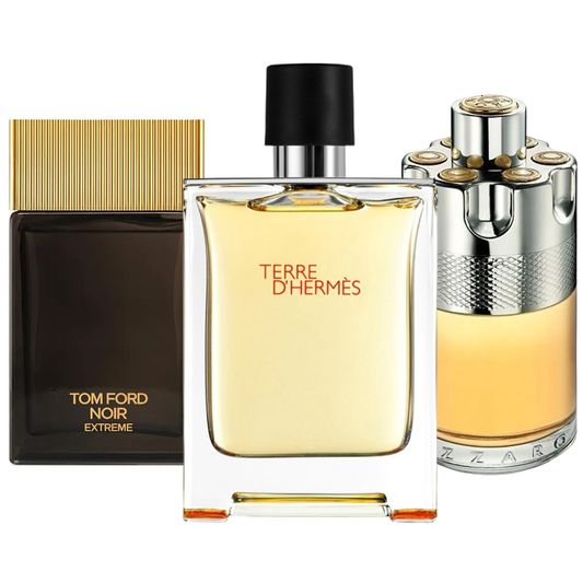 Zestaw 3 Perfum - Terre d'Hermès, Azzaro Wanted, Tom Ford Noir Extreme 100ml